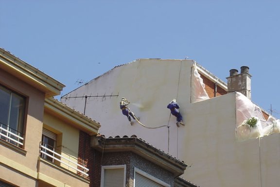 Impermeabilización de medianera.